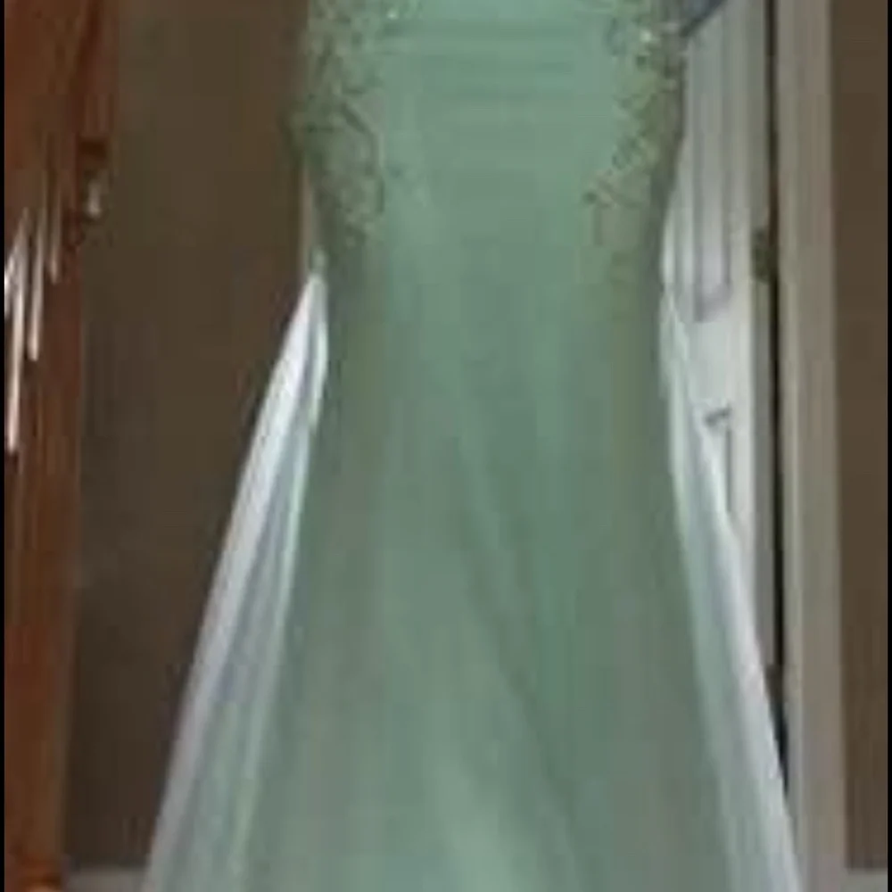 Blue Symphony Prom Dress - Picture 4 of 4